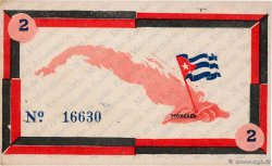 2 Pesos CUBA  1958 