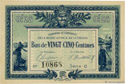 25 Centimes FRANCE régionalisme et divers La Roche-Sur-Yon 1916 JP.065.26