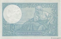 10 Francs MINERVE modifié FRANCE 1939 F.07.01 TTB