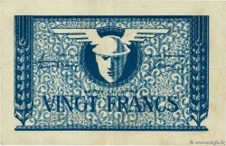 20 Francs LOIRE INFERIEURE FRANCE régionalisme et divers Nantes 1940 BU.62.01 TB+