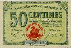 50 Centimes FRANCE régionalisme et divers Rochefort-Sur-Mer 1915 JP.107.11