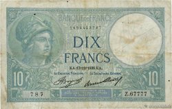 10 Francs MINERVE FRANCE 1936 F.06.17
