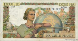 10000 Francs GÉNIE FRANÇAIS FRANCE  1954 F.50.71