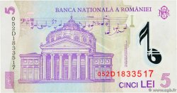 5 Lei ROUMANIE 2005 P.118 TTB