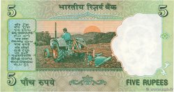 5 Rupees INDIA  2002 P.088Aa UNC