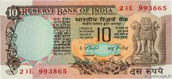 10 Rupees INDIA  1977 P.081d AU