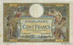 100 Francs LUC OLIVIER MERSON sans LOM FRANCE 1922 F.23.15 B+
