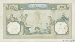1000 Francs CÉRÈS ET MERCURE type modifié FRANCE 1938 F.38.27 TB+
