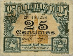 25 Centimes FRANCE régionalisme et divers Lille 1915 JP.59-1596 TB