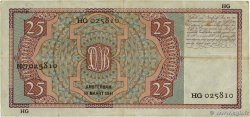 25 Gulden PAYS-BAS 1941 P.050 TB