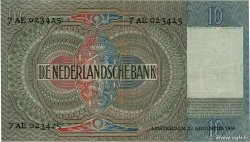 10 Gulden PAYS-BAS 1940 P.056a TB