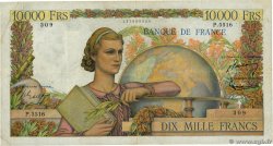 10000 Francs GÉNIE FRANÇAIS FRANCE  1953 F.50.67