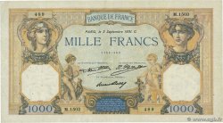 1000 Francs CÉRÈS ET MERCURE FRANCE  1931 F.37.06