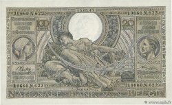 100 Francs - 20 Belgas BELGIQUE 1943 P.112 pr.NEUF