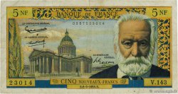 5 Nouveaux Francs VICTOR HUGO FRANCE 1965 F.56.18 pr.TB