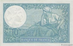 10 Francs MINERVE modifié FRANCE 1940 F.07.18 SUP