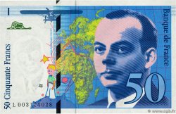 50 Francs SAINT-EXUPÉRY FRANCE 1992 F.72.01B NEUF