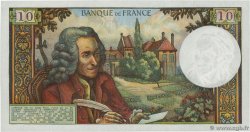10 Francs VOLTAIRE FRANCE 1972 F.62.57 pr.SPL