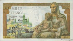 1000 Francs DÉESSE DÉMÉTER FRANCE 1942 F.40.02 SPL