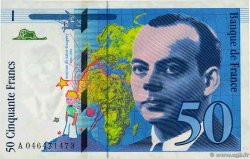50 Francs SAINT-EXUPÉRY modifié FRANCE 1996 F.73.03 TTB+