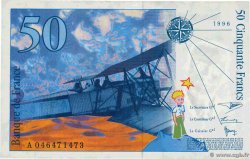 50 Francs SAINT-EXUPÉRY modifié FRANCE 1996 F.73.03 TTB+
