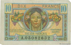 10 Francs TRÉSOR FRANÇAIS FRANCE 1947 VF.30.01 pr.TTB