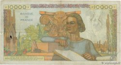 10000 Francs GÉNIE FRANÇAIS FRANCE 1952 F.50.60 VG