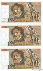100 Francs DELACROIX modifié Consécutifs FRANCE 1979 F.69.02c SPL