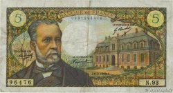 5 Francs PASTEUR FRANCE 1969 F.61.09