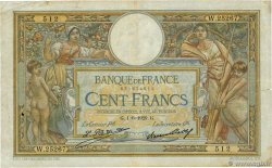 100 Francs LUC OLIVIER MERSON grands cartouches FRANCE 1929 F.24.08 TB