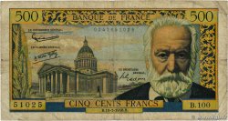 500 Francs VICTOR HUGO FRANCE 1958 F.35.09 B