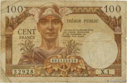 100 Francs TRÉSOR PUBLIC FRANCE 1955 VF.34.01