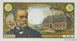 5 Francs PASTEUR FRANCE 1966 F.61.02 SUP