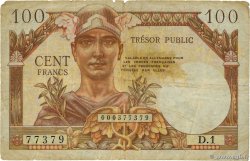 100 Francs TRÉSOR PUBLIC FRANCE 1955 VF.34.01