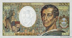 200 Francs MONTESQUIEU FRANCIA 1992 F.70.12c