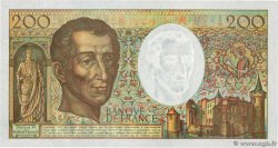 200 Francs MONTESQUIEU FRANCIA 1992 F.70.12c SC+