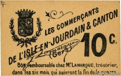 10 Centimes FRANCE régionalisme et divers L