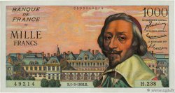 1000 Francs RICHELIEU FRANCE 1956 F.42.19