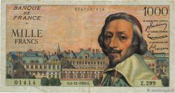 1000 Francs RICHELIEU Numéro spécial FRANCE 1956 F.42.24 TB