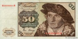 50 Deutsche Mark ALLEMAGNE FÉDÉRALE 1980 P.33d