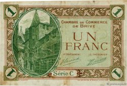 1 Franc FRANCE régionalisme et divers Brive 1918 JP.033.02