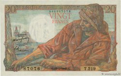 20 Francs PÊCHEUR FRANCE 1949 F.13.15 TTB