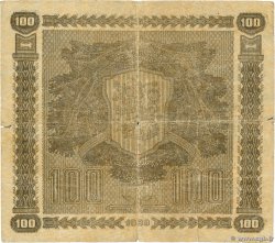 100 Markkaa FINLANDE 1939 P.073a B