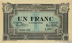 1 Franc FRANCE régionalisme et divers Blois 1918 JP.028.11 SPL