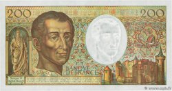200 Francs MONTESQUIEU Modifié FRANCE 1994 F.70/2.01 NEUF