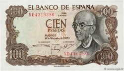 100 Pesetas ESPAGNE 1970 P.152a