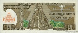 50 Centavos de Quetzal GUATEMALA 1979 P.058c SC