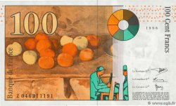 100 Francs CÉZANNE FRANCE 1998 F.74.02 SUP