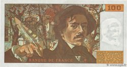 100 Francs DELACROIX modifié FRANCE 1982 F.69.06 SUP