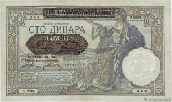 100 Dinara SERBIE 1941 P.23 TTB+